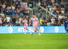 Messi marcó un golazo en su presentación con el Inter de Miami.