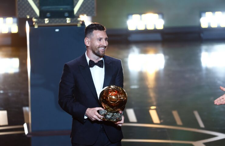 Messi won his eighth Ballon d'Or.