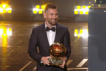 Messi won his eighth Ballon d'Or.