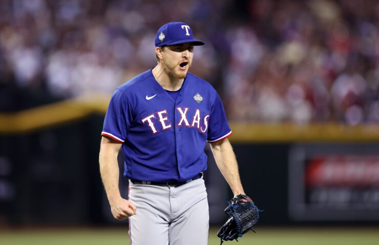 The Rangers defeated the Diamondbacks 3-1 in Game 3. ( Texas Rangers).