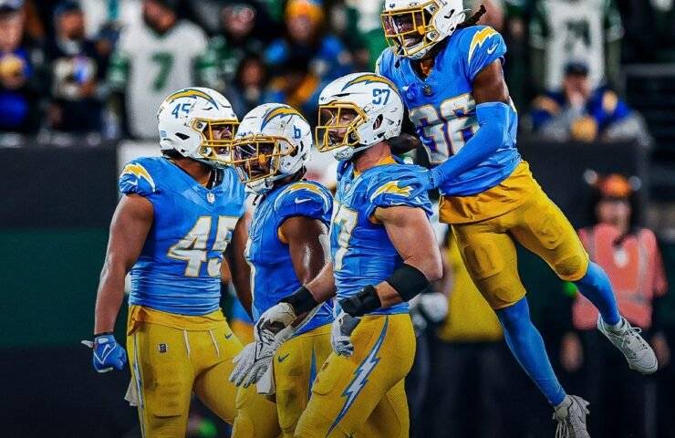 The Chargers' record is now 4-4.