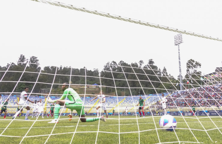 Mexico 4- 1 United States at the Pan American Games in Santiago, Chile.