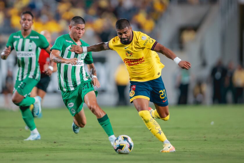 América draws 2-2 with Atlético Nacional in friendly match